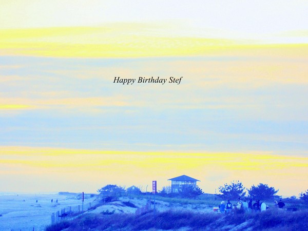 Happy Belated Birthday Stef