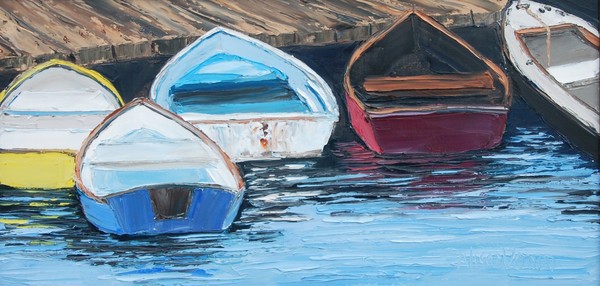 Dinghies at the Dock
