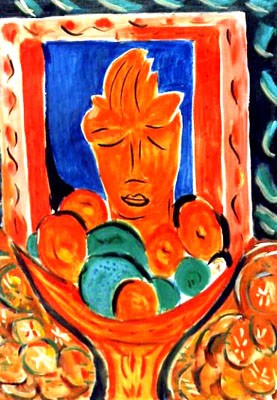 Still Life with Oranges.