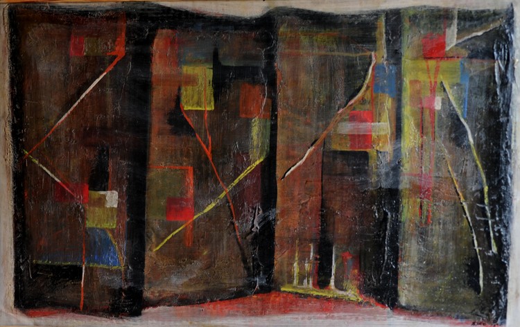 abstract room...1973.