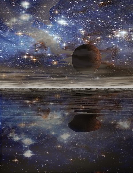 Moon in Reflection