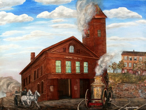 Station 3 on fire