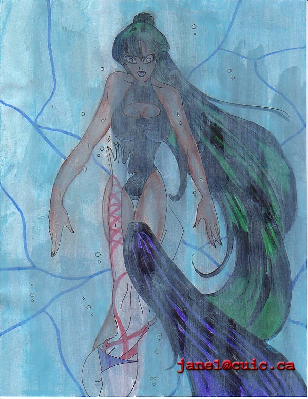 Underwater fight