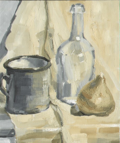 Still life with onion