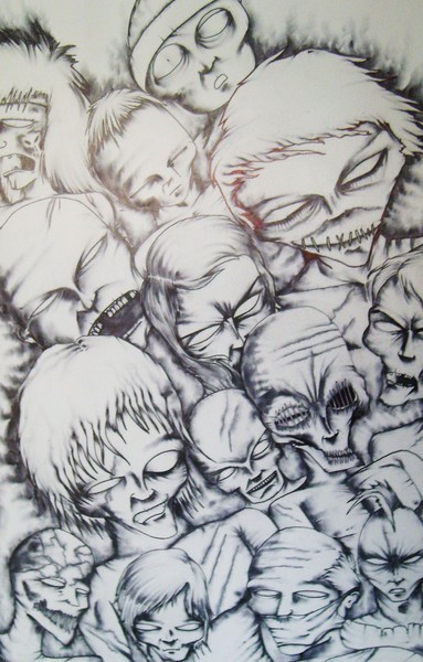crowded