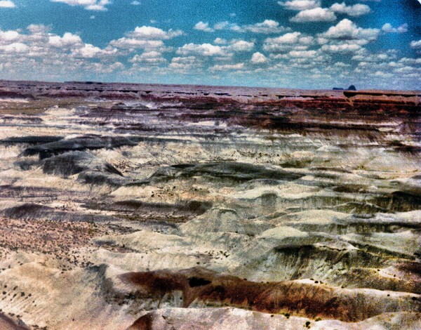 painted desert expanse