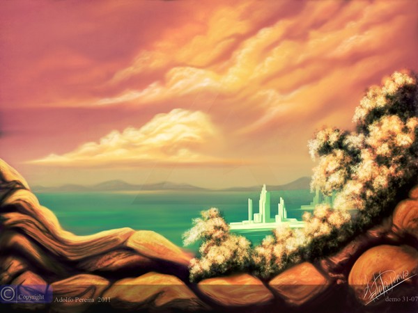 Peach Sky