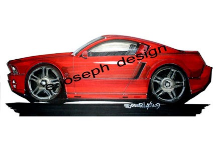 Ford Mustang GT ORIGINAL Rendering