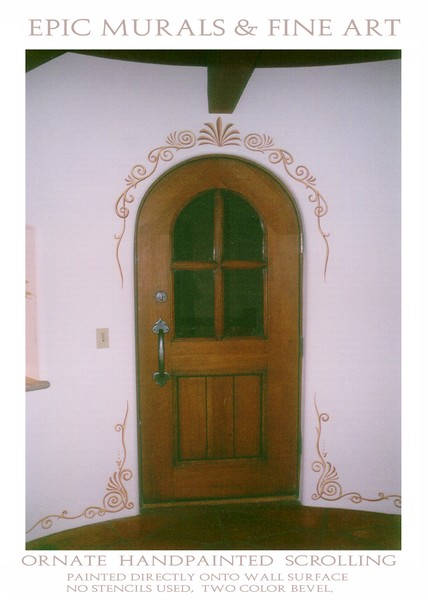 Doorway Scrolling detail