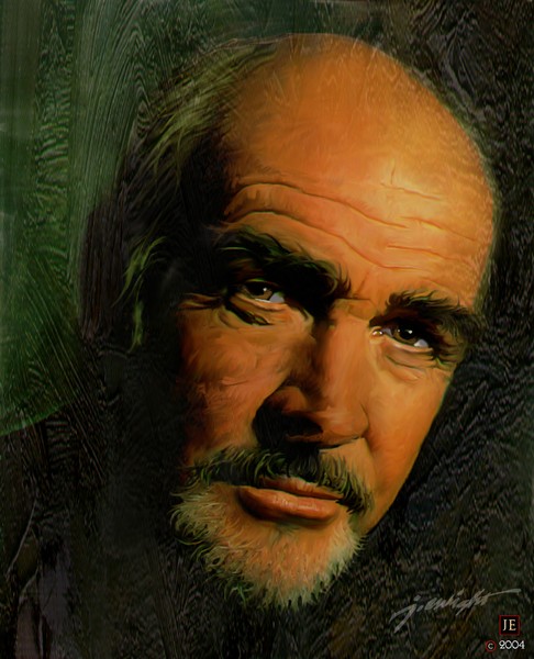 Sean Connery Portrait