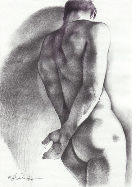 NUDO  DI  SPALLE