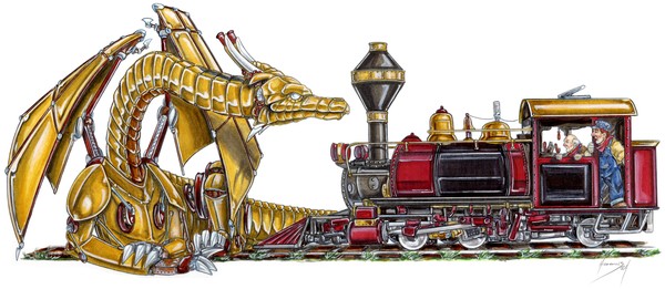 Steampunk Dragon