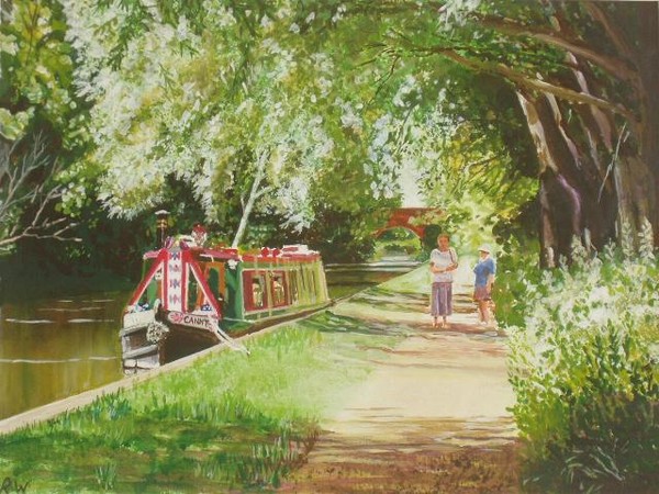 Kennett & Avon Canal at Kintbury