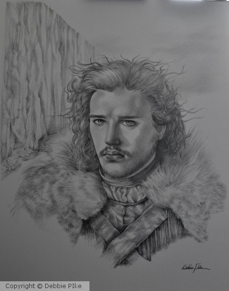 Jon Snow at the Wall