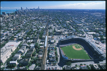 Wrigley Field Aerial

