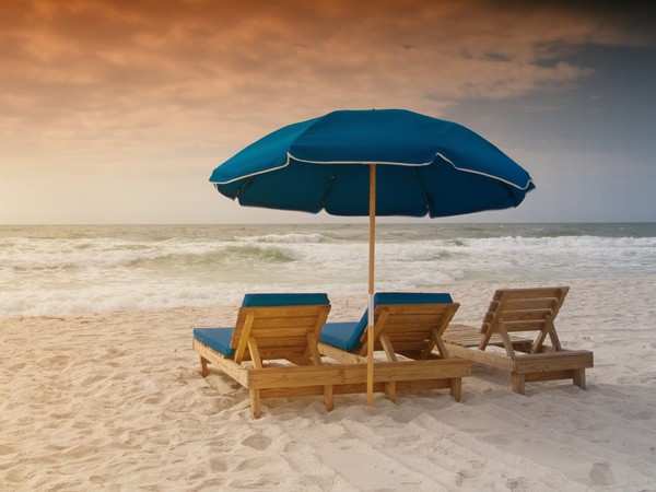 Pensacola Beach, Florida at Sunrise