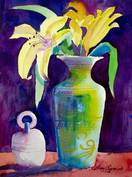 FLOWER IN A VASE - 3