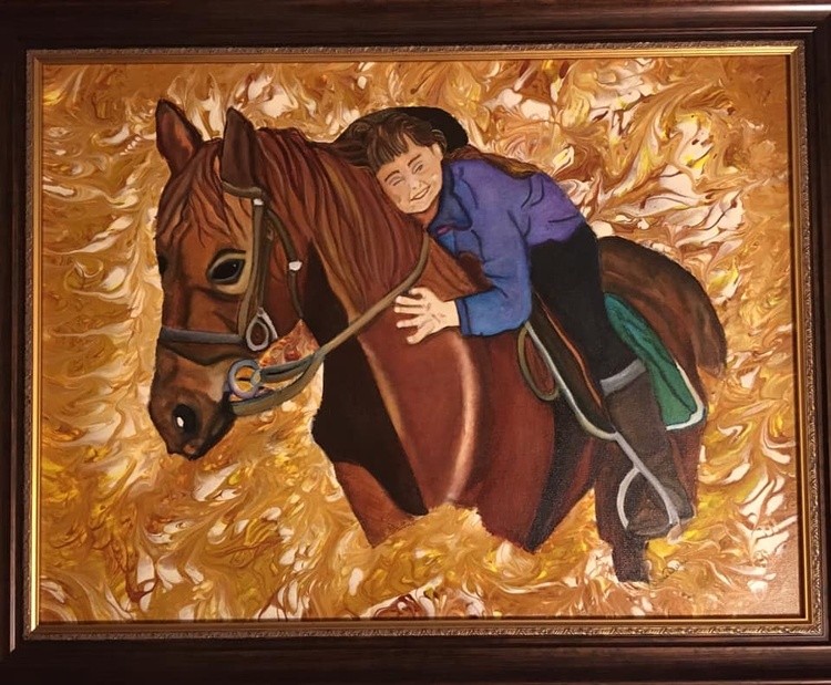 Diane Autumn riding
