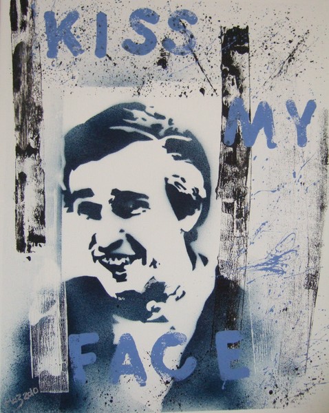 Alan Partridge Original Art on Canvas Steve Coogan