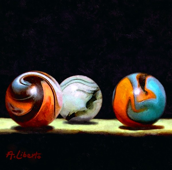 Still life with Marbles #2