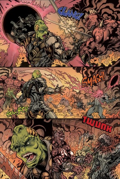 Androsaurs colors page 7