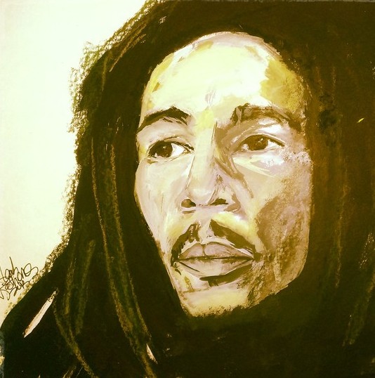 Bob Marley Portrait
