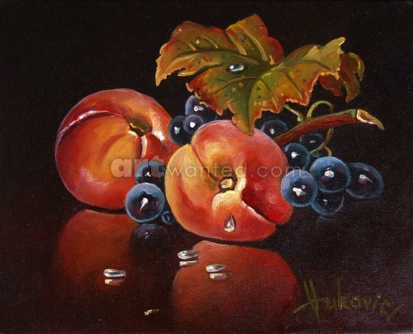 two peach