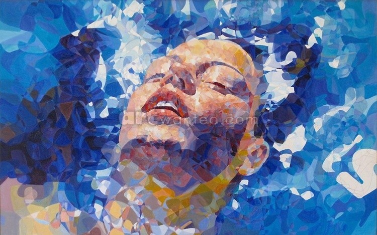 TRANQUILIDAD  87 x 55 cm