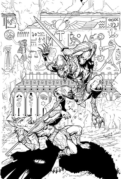 Cornerstone #2 Cover Inks
