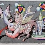 Happy birthday winged zebracorn