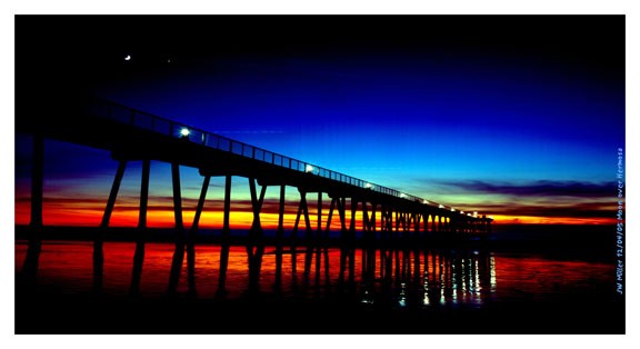 Moon over Hermosa