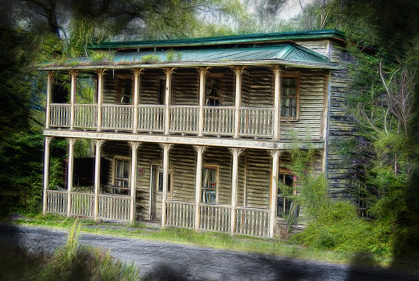 Motel and tavern