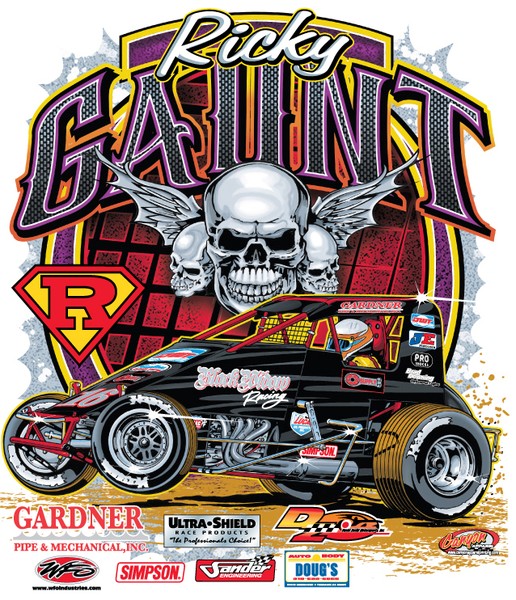 RICKIE GAUNT BACK