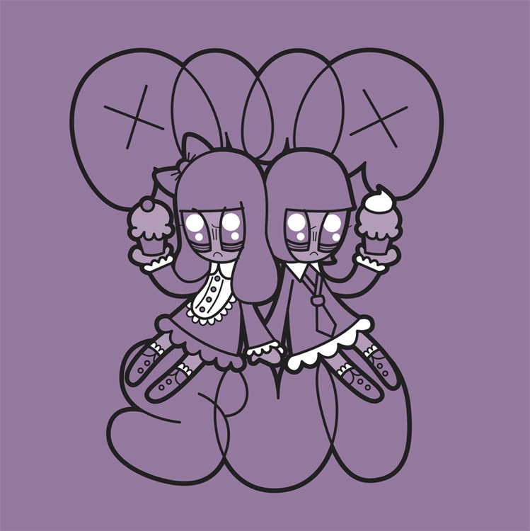 Twin girl for AnnaSui