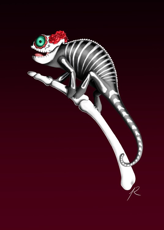 Chameleon Muerto