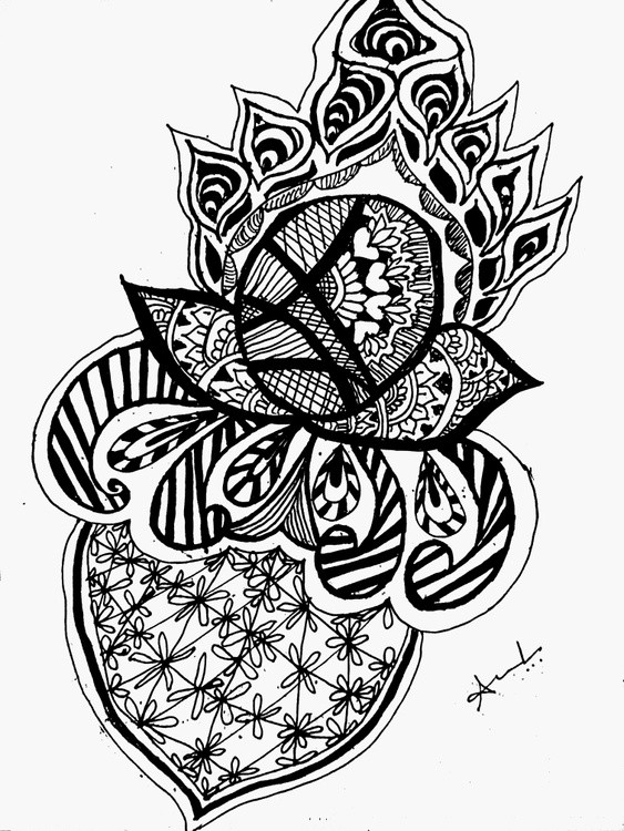 Designs.. Pen art... 