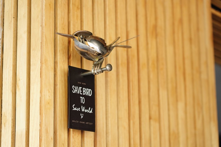 Spoon Art - Save birds save the World