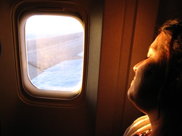 High in the sky
