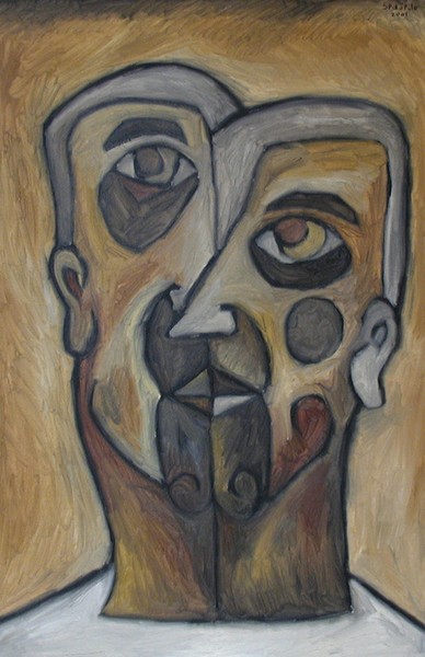 two faces