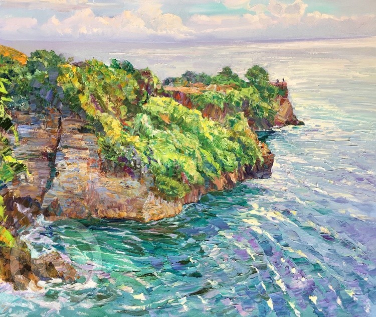 Colorful ocean - Bali