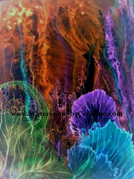 Watery World II ~ abstract