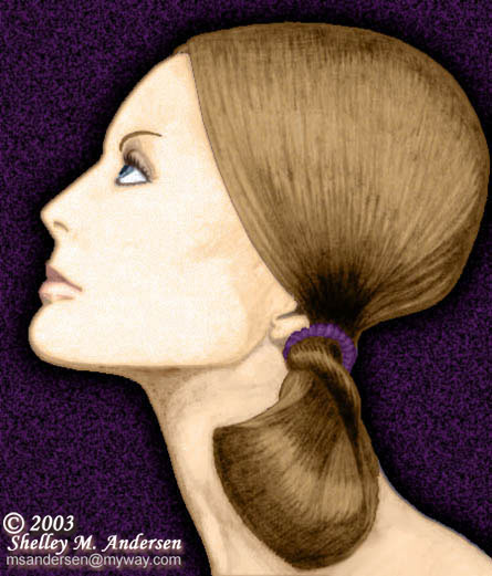 Girl in Profile
