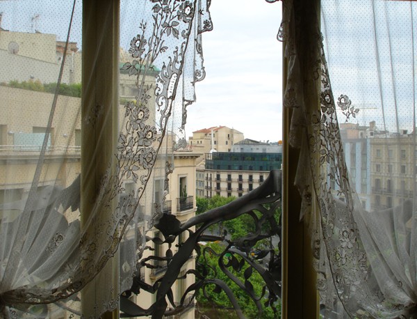 Barcelona Through a Window