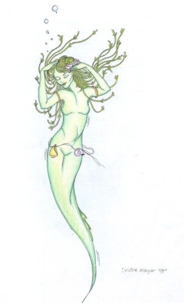 Mermaid with Comb