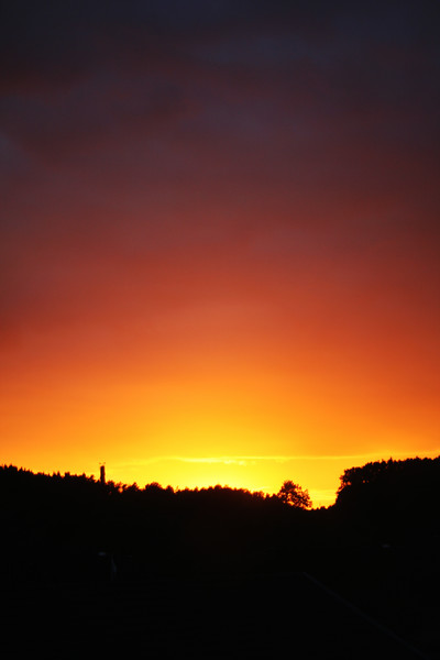 heavens on fire