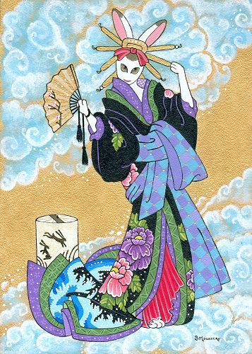 Furry Queen of Wands