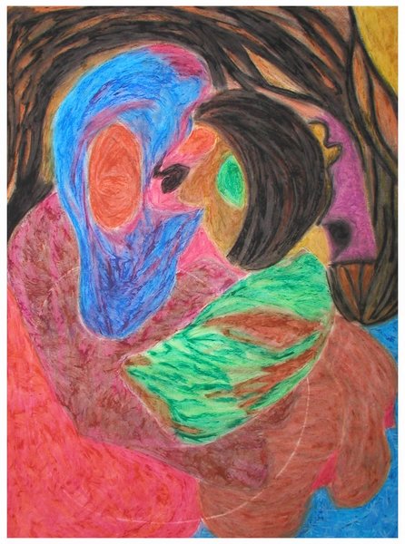 Madonna and Child by Aya
