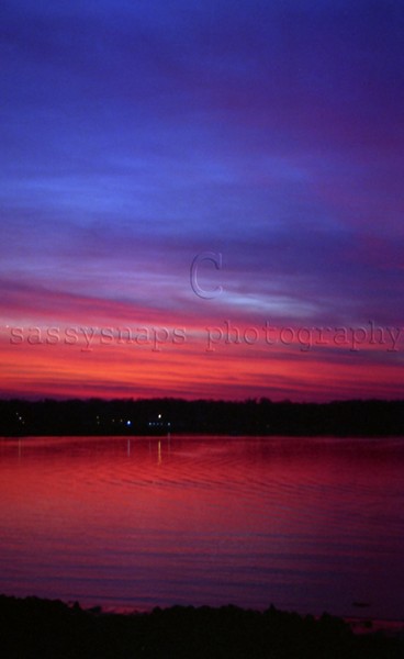 Scituate Harbor in The Evening