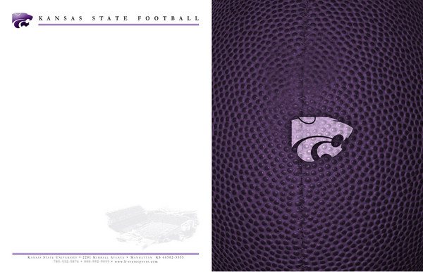 Kansas State University Football Letterhead