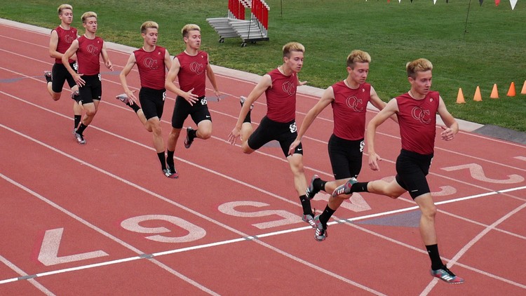 100 Meter Dash CC